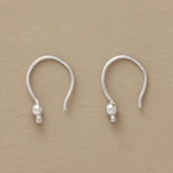 Sterling Silver Double Dot Earrings