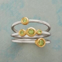 Dot Dot Peridot Ring Trio -Jewelry Sales 08a35420 77cc 43d5 9739 a14ef2a56e4d