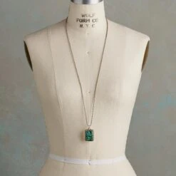 Kingman Turquoise Dogtag Necklace -Jewelry Sales 1ba5a2a1 6c91 43da b779 ee69c596e215