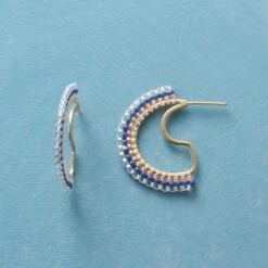 Waterline Hoop Earrings