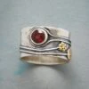 Sweetbrier Garnet Ring