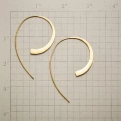 Swoop Hoop Earrings