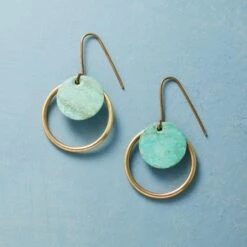 Brass Patina Earrings