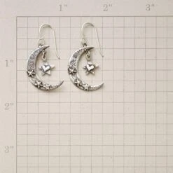 Heartfelt Moon Earrings -Jewelry Sales 8f097c3a 8769 495c 8502 af8ce9a7ac39