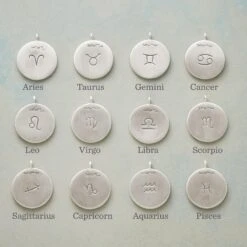 Silver Zodiac Constellation Necklace -Jewelry Sales abde5442 a372 453d bc3a 3b3460deffad