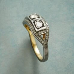 Polki Trio Diamond Ring