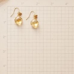 Sunlit Citrine Earrings